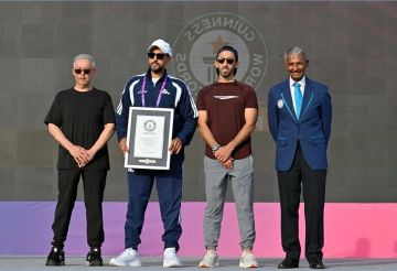 فعالية اليوم الرياضي لقطر في استاد 974 تدخل موسوعة غينيس للأرقام القياسية (فيديو)