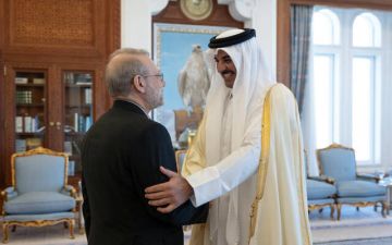 أمير قطر يستعرض جهود خفض التصعيد مع مجلس الأمن القومي الإيراني