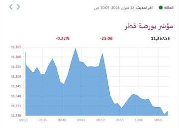 بورصة قطر تنخفض 0.22 في المستهل بورصة قطر تنخفض 0.22 في المستهل