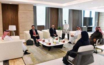 رئيس غرفة قطر يبحث علاقات التعاون مع وزير تجارة بنما