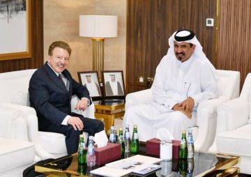 قطر تبحث تعزيز التعاون الاقتصادي مع الغرفة الأمريكية العربية