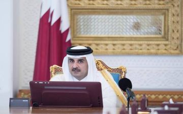 أمير قطر يتلقى اتصالا هاتفيا من الرئيس التركي