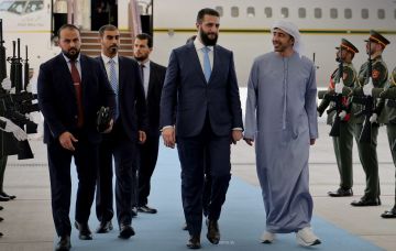 بعد السعودية وقطر.. الرئيس السوري أحمد الشرع يصل الإمارات في زيارة رسمية