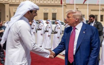 أمير قطر وترامب يبحثان هاتفيا جهود التهدئة وخفض التصعيد في المنطقة أمير قطر وترامب يبحثان هاتفيا جهود التهدئة وخفض التصعيد في المنطقة