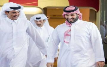 ولي العهد وأمير قطر يناقشان سبل تعزيز التعاون المشترك وتطورات المنطقة ولي العهد وأمير قطر يناقشان سبل تعزيز التعاون المشترك وتطورات المنطقة