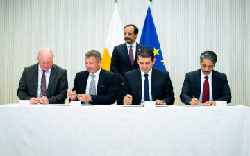 قطر للطاقة توقع إعلان الجدوى التجارية لاكتشافات قبالة سواحل قبرص قطر للطاقة توقع إعلان الجدوى التجارية لاكتشافات قبالة سواحل قبرص
