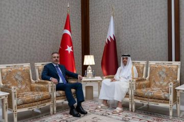 رئيس الوزراء القطري ووزير الخارجية التركي يبحثان التعاون وتطورات المنطقة