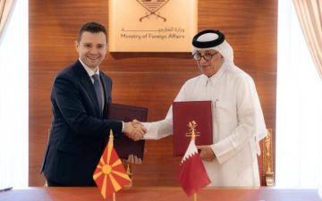 قطر توقع 3 اتفاقيات مع مقدونيا أبرزها للإعفاء من تأشيرة الدخول قطر توقع 3 اتفاقيات مع مقدونيا أبرزها للإعفاء من تأشيرة الدخول