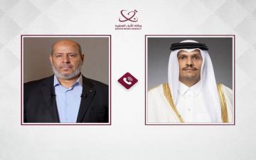 قطر ترحب بقبول حماس خارطة الطريق لاستكمال المرحلة الثانية من اتفاق غزة قطر ترحب بقبول حماس خارطة الطريق لاستكمال المرحلة الثانية من اتفاق غزة