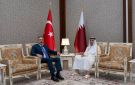 رئيس الوزراء القطري ووزير الخارجية التركي يبحثان التعاون وتطورات المنطقة