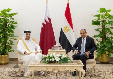 مصر وقطر تؤكدان الحرص على تطوير العلاقات الثنائية مصر وقطر تؤكدان الحرص على تطوير العلاقات الثنائية