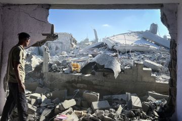 وزراء خارجية 8 دول عربية وإسلامية يدينون انتهاكات إسرائيل في غزة ويرفضون ضم أراض بالضفة وزراء خارجية 8 دول عربية وإسلامية يدينون انتهاكات إسرائيل في غزة ويرفضون ضم أراض بالضفة