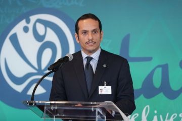 رئيس وزراء قطر: على أمريكا الضغط على إسرائيل لتنفيذ خطة ترامب للسلام في غزة