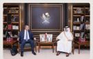 محافظ مصرف قطر المركزي يجتمع مع وزير المالية الجزائري