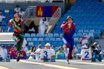 انطلاق منافسات بطولة العالم لرياضة الإطفاء والإنقاذ بسباق تسلق البرج بالسلالم انطلاق منافسات بطولة العالم لرياضة الإطفاء والإنقاذ بسباق تسلق البرج بالسلالم