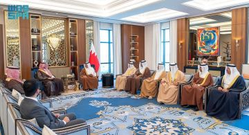 قصر القضيبية .. ولي عهد مملكة البحرين يستقبل الأمير تركي بن محمد بن فهد قصر القضيبية .. ولي عهد مملكة البحرين يستقبل الأمير تركي بن محمد بن فهد