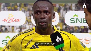 ساديو ماني بعد الخروج من كأس الملك: مباراة صعبة والاتحاد استحق الفوز ساديو ماني بعد الخروج من كأس الملك: مباراة صعبة والاتحاد استحق الفوز