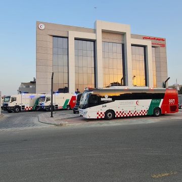 الهلال الأحمر بجدة يرفع جاهزيته لمباراة السعودية والعراق