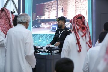 وزارة الداخلية تشارك في معرض الصقور والصيد السعودي الدولي 2025 بملهم