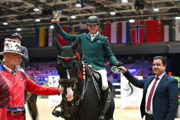فرسان المنتخب السعودي.. الشربتلي والدهامي يتألقان في بطولة الجديدة بالمغرب