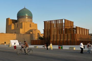 جناح المصلى السعودي يحط رحاله في أوزبكستان