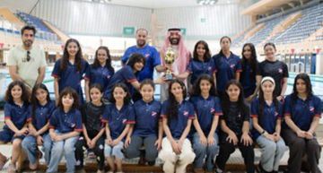 سيدات التسامح يتوجن ببطولة أندية الغربية والجنوبية للسباحة