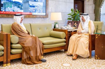 أمير منطقة الرياض يستقبل مدير عام قناة الإخبارية أمير منطقة الرياض يستقبل مدير عام قناة الإخبارية
