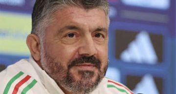 غاتوزو مدرب إيطاليا: ما يحدث للأبرياء والأطفال في غزة يمزق قلبي