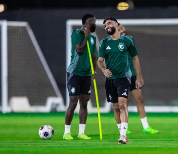 المنتخب السعودي يختتم استعداده لمواجهة العراق المنتخب السعودي يختتم استعداده لمواجهة العراق