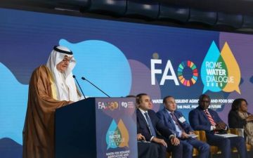 الفضلي: المملكة تستهدف خفض استهلاك المياه غير المتجددة 90 بحلول عام 2035