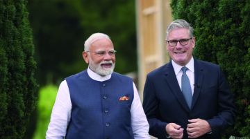 رئيسا وزراء الهند وبريطانيا يجريان محادثات لتعزيز علاقات التجارة والدفاع والأمن