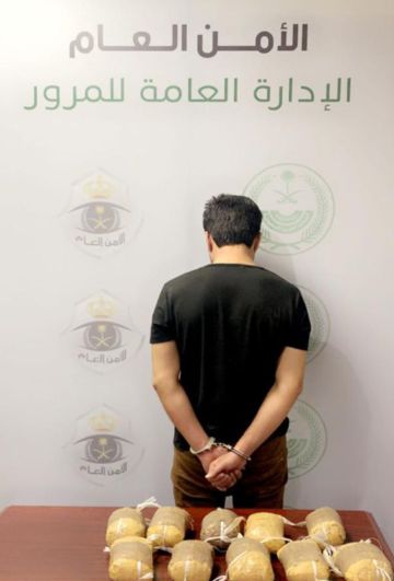 مرور الرياض: القبض على باكستاني لترويجه (5) كجم شبو