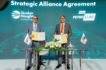 بترولوب للزيوت وكويكر هوتون تعلنان عن تحالف استراتيجي لتعزيز القدرة التنافسية الصناعية في المملكة العربية السعودية ومنطقة الشرق الأوسط وشمال إفريقيا