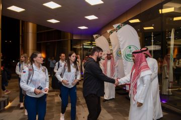 بعثة منتخب روسيا تصل إلى المملكة للمشاركة في بطولة العالم لرياضة الإطفاء والإنقاذ 2025 بعثة منتخب روسيا تصل إلى المملكة للمشاركة في بطولة العالم لرياضة الإطفاء والإنقاذ 2025