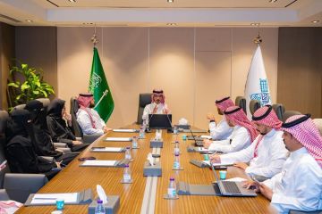 فريق من وزارة البلديات يزور أمانة الشرقية للاطلاع على مشاريع البنية التحتية