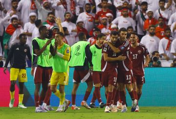 قطر تعبر الإمارات بثنائية وتتأهل مباشرة إلى مونديال 2026 قطر تعبر الإمارات بثنائية وتتأهل مباشرة إلى مونديال 2026