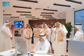 وزير البلديات والإسكان يتفقد المشاريع التنموية في حفر الباطن ويدشن عدة مشروعات بأكثر من (2.6) مليار ريال