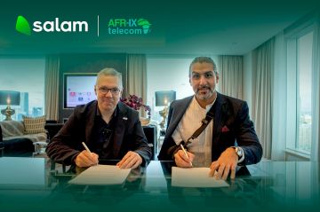 اتحاد سلام وAFR-IX Telecom تتعاونان لتعزيز البنية التحتية الرقمية بين أوروبا والشرق الأوسط وأفريقيا اتحاد سلام وAFR-IX Telecom تتعاونان لتعزيز البنية التحتية الرقمية بين أوروبا والشرق الأوسط وأفريقيا