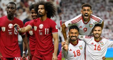 الإمارات وقطر يتصارعان على بطاقة التأهل للمونديال الإمارات وقطر يتصارعان على بطاقة التأهل للمونديال