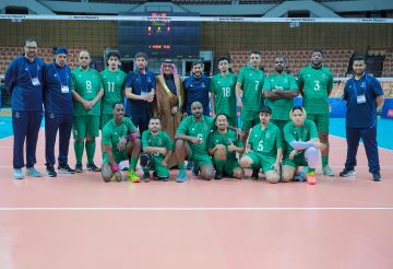 المنتخب السعودي للكرة الطائرة الموحدة يحقق فضية كأس العالم المنتخب السعودي للكرة الطائرة الموحدة يحقق فضية كأس العالم