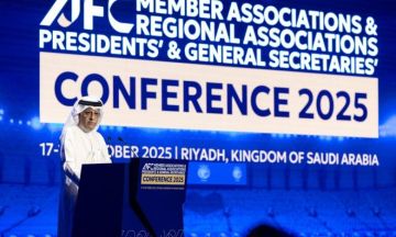 الرياض تحتضن ختام مؤتمر رؤساء وأمناء الاتحادات الآسيوية لكرة القدم 2025 الرياض تحتضن ختام مؤتمر رؤساء وأمناء الاتحادات الآسيوية لكرة القدم 2025