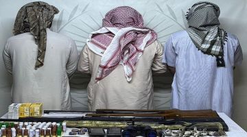القبض على 3 مخالفين لصيد الكائنات الفطرية في محمية الملك عبدالعزيز الملكية