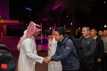 بعثة منتخب الصين تصل إلى المملكة للمشاركة في بطولة العالم لرياضة الإطفاء والإنقاذ 2025 بعثة منتخب الصين تصل إلى المملكة للمشاركة في بطولة العالم لرياضة الإطفاء والإنقاذ 2025