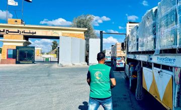 مقدمة من مركز الملك سلمان.. إغاثة سعودية جديدة تعبر رفح إلى غزة