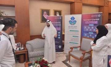 محافظ القطيف يطلق حملة التطعيم ضد الإنفلونزا الموسمية