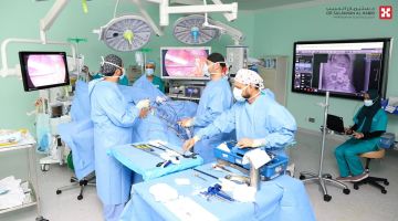 مستشفى الدكتور سليمان الحبيب بالخبر يجري عملية ويبل المتقدمة بالمنظار لإستئصال ورم برأس البنكرياس مستشفى الدكتور سليمان الحبيب بالخبر يجري عملية ويبل المتقدمة بالمنظار لإستئصال ورم برأس البنكرياس