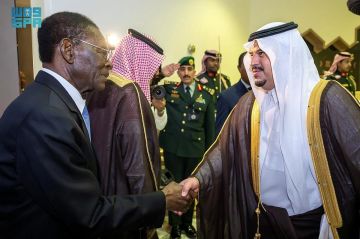 نائب رئيس تركيا ورئيس غينيا الاستوائية يصلان الرياض للمشاركة في مبادرة مستقبل الاستثمار نائب رئيس تركيا ورئيس غينيا الاستوائية يصلان الرياض للمشاركة في مبادرة مستقبل الاستثمار