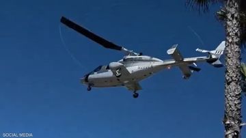 فيديو يوثق لحظة سقوط مروحية قرب شاطئ في كاليفورنيا وإصابة 5 أشخاص