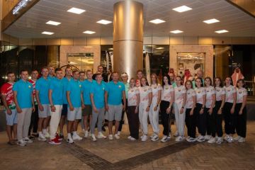 بعثة منتخب بيلاروسيا تصل إلى المملكة للمشاركة في بطولة العالم لرياضة الإطفاء والإنقاذ 2025