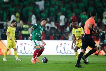 التعادل يحسم مواجهة الاتفاق والحزم